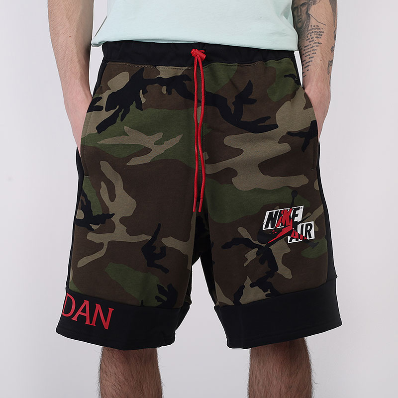 Мужские шорты Jordan Jumpman Classics Camo Fleece Shorts (CU2064-222)  - цена, описание, фото 3